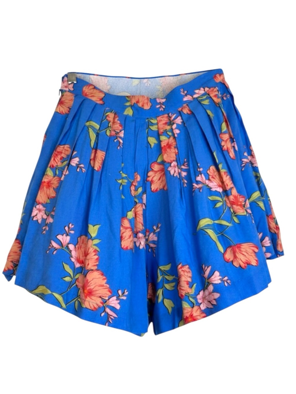 NWT Jessica Simpson blue Floral Skort. Summer Festival Shorts, Size: XS